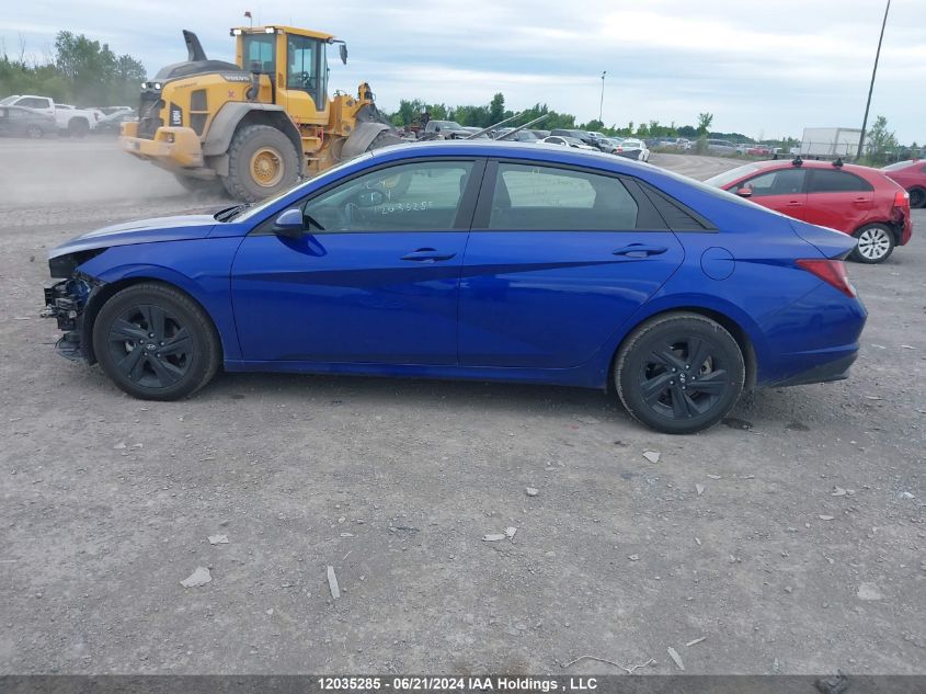 2022 Hyundai Elantra Sel VIN: KMHLM4AG8NU335412 Lot: 12035285