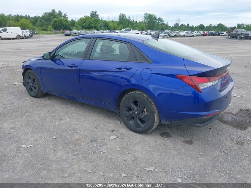 2022 Hyundai Elantra Sel VIN: KMHLM4AG8NU335412 Lot: 12035285