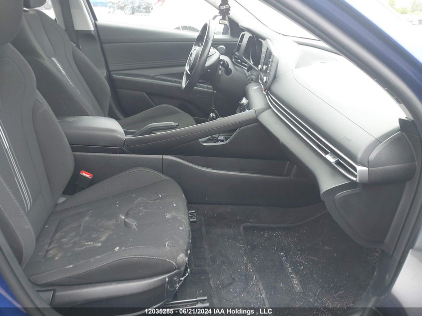 2022 Hyundai Elantra Sel VIN: KMHLM4AG8NU335412 Lot: 12035285