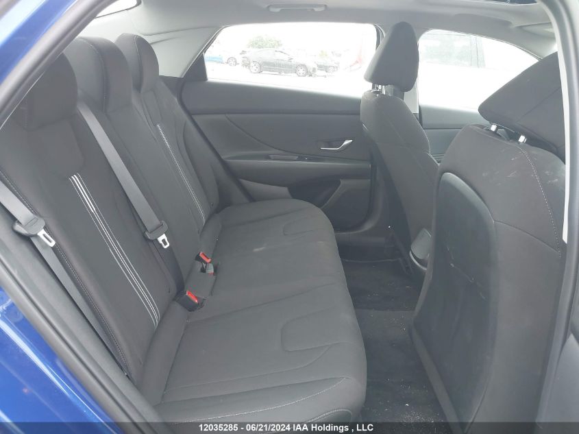 2022 Hyundai Elantra Sel VIN: KMHLM4AG8NU335412 Lot: 12035285