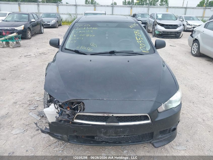 2011 Mitsubishi Lancer VIN: JA32U2FU7BU607249 Lot: 12035286