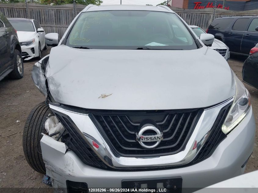2017 Nissan Murano VIN: 5N1AZ2MH6HN133409 Lot: 12035296