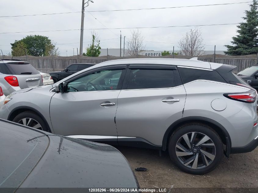 2017 Nissan Murano VIN: 5N1AZ2MH6HN133409 Lot: 12035296