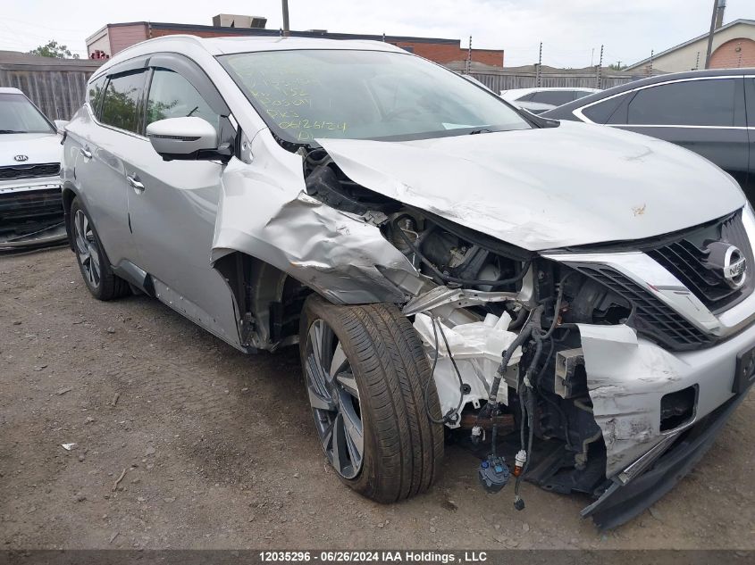 2017 Nissan Murano VIN: 5N1AZ2MH6HN133409 Lot: 12035296