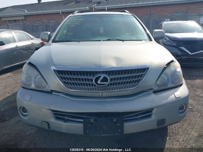 2008 Lexus Rx 400H VIN: JTJHW31U882064949 Lot: 12035310