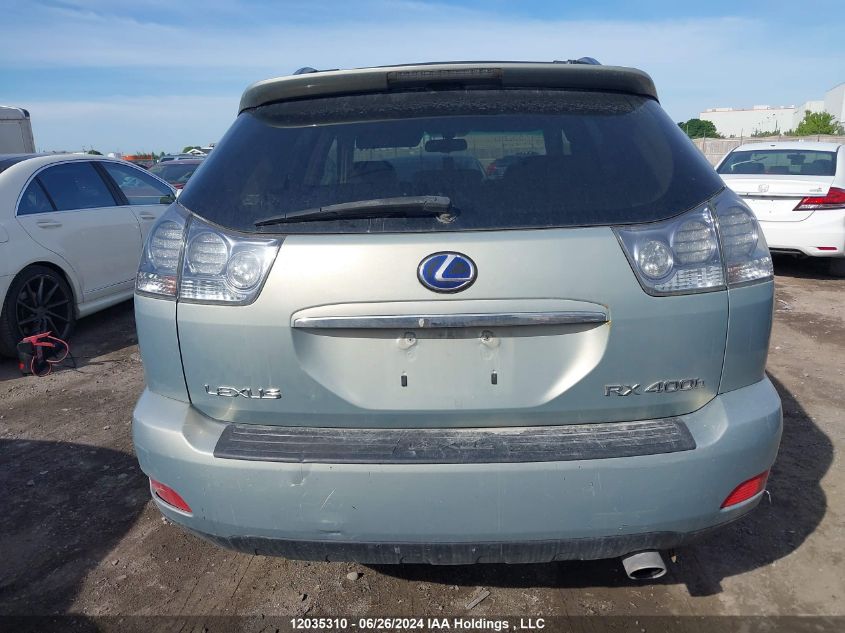 2008 Lexus Rx 400H VIN: JTJHW31U882064949 Lot: 12035310