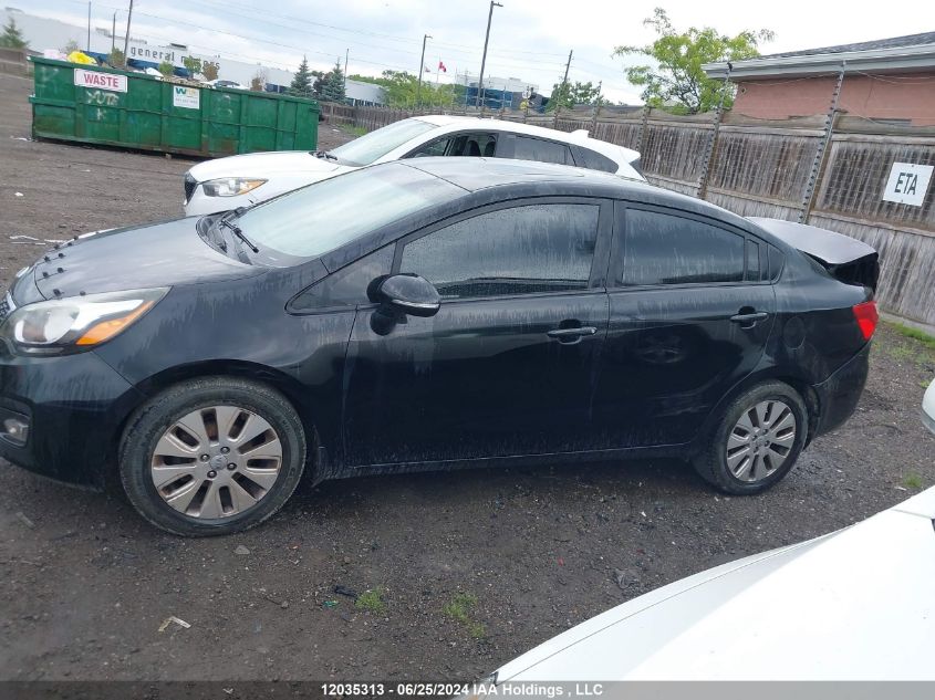 2013 Kia Rio VIN: KNADN4A36D6123322 Lot: 12035313