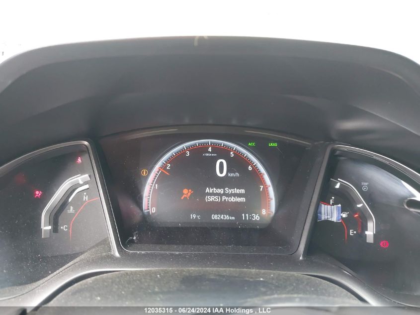 2020 Honda Civic Si Sedan VIN: 2HGFC1E53LH200934 Lot: 12035315