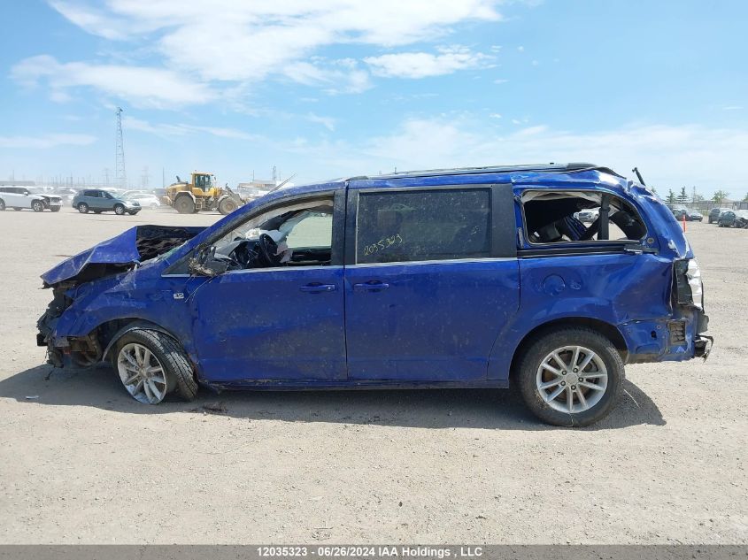 2019 Dodge Grand Caravan Sxt VIN: 2C4RDGCG3KR796006 Lot: 12035323