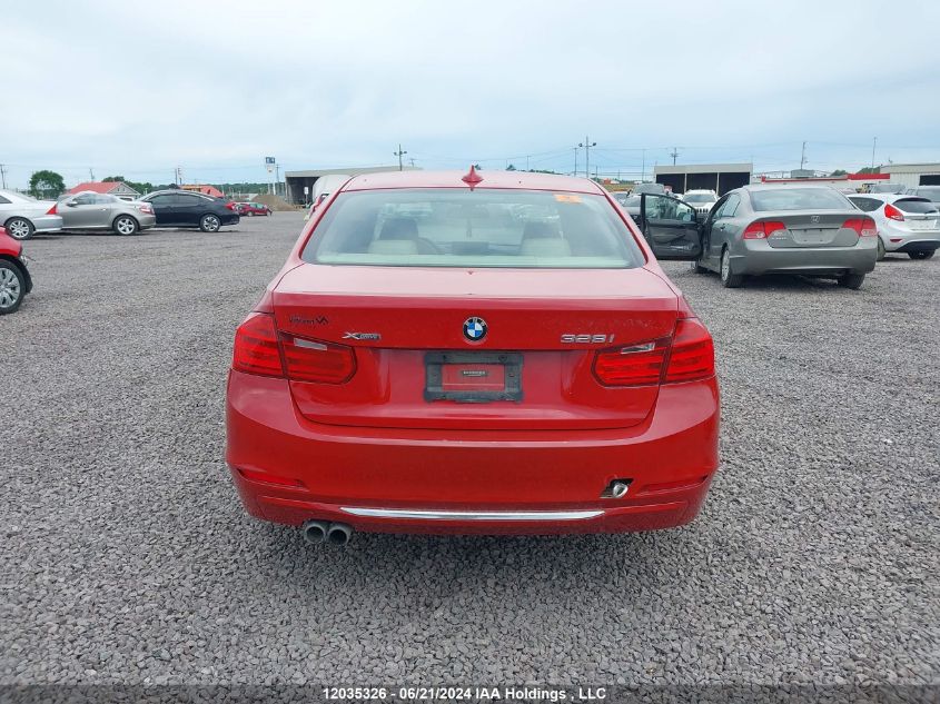 2015 BMW 328 Xi VIN: WBA3B3C58FJ983493 Lot: 12035326