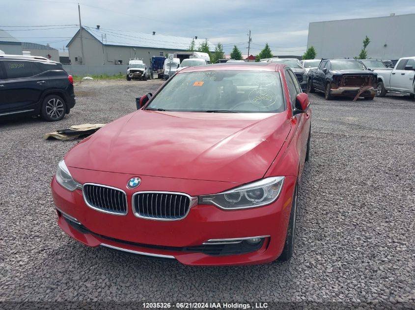 2015 BMW 328 Xi VIN: WBA3B3C58FJ983493 Lot: 12035326