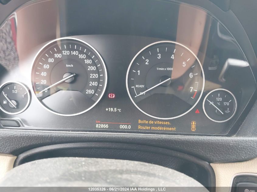 2015 BMW 328 Xi VIN: WBA3B3C58FJ983493 Lot: 12035326