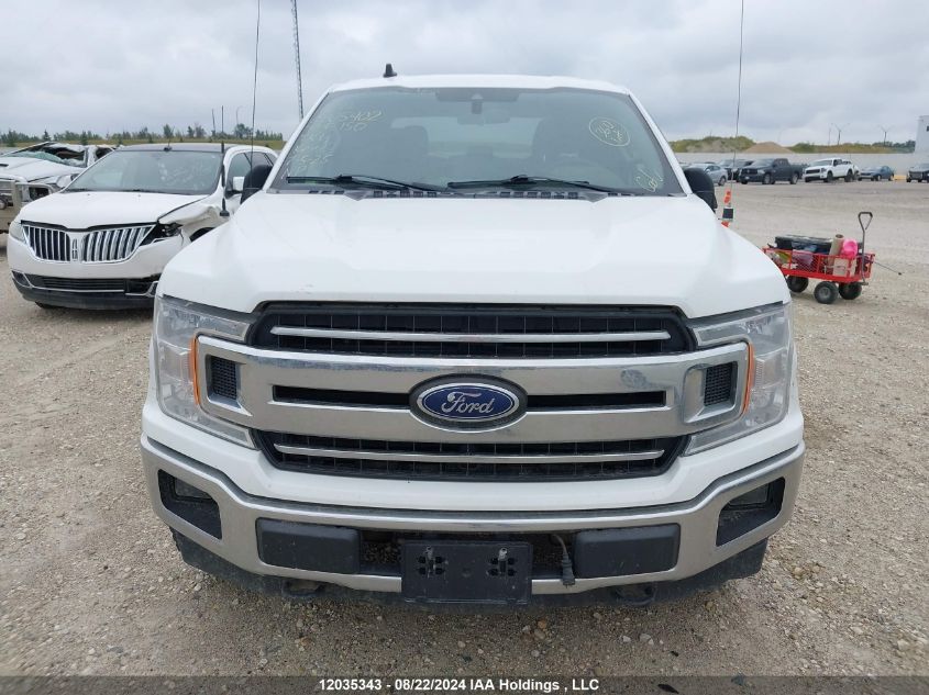 2019 Ford F150 Supercrew VIN: 1FTFW1E52KFB05402 Lot: 12035343