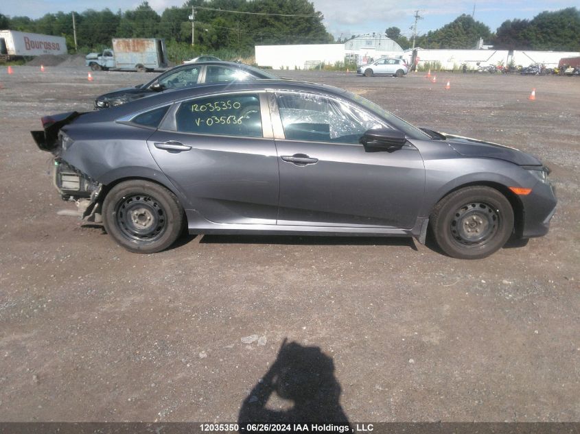 2019 Honda Civic Ex VIN: 2HGFC2F77KH035636 Lot: 12035350