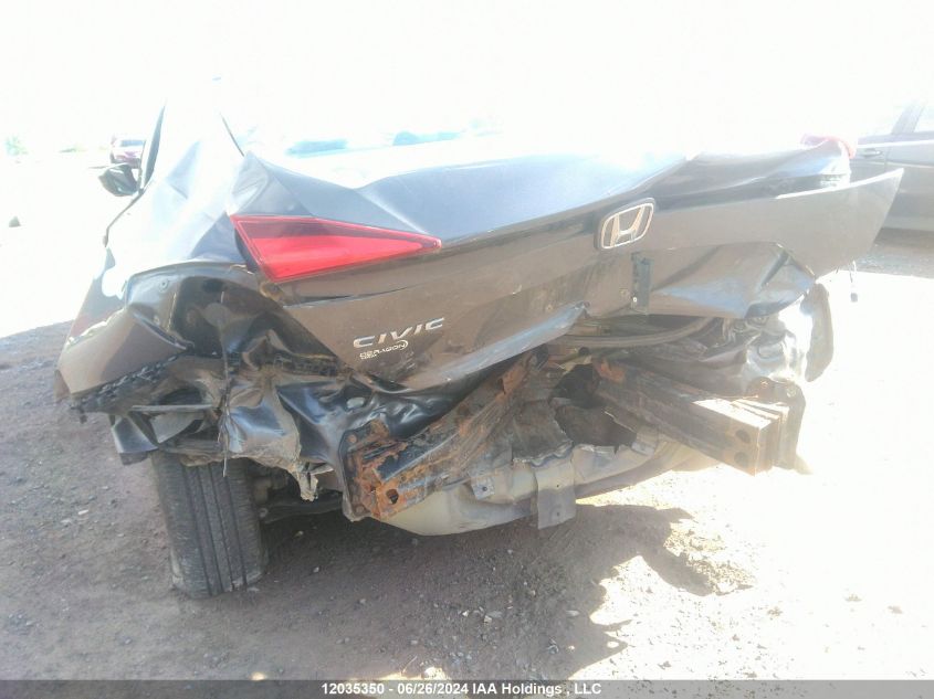 2019 Honda Civic Ex VIN: 2HGFC2F77KH035636 Lot: 12035350