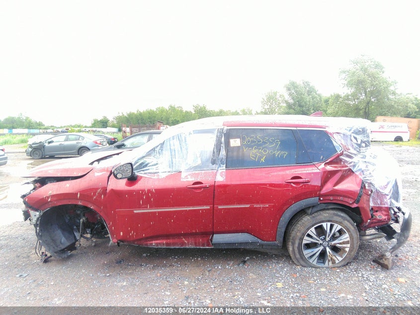 2021 Nissan Rogue VIN: 5N1AT3BB0MC670417 Lot: 12035359