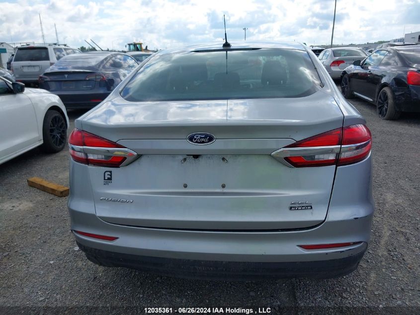 2020 Ford Fusion Energi Sel VIN: 3FA6P0PU7LR200365 Lot: 12035361