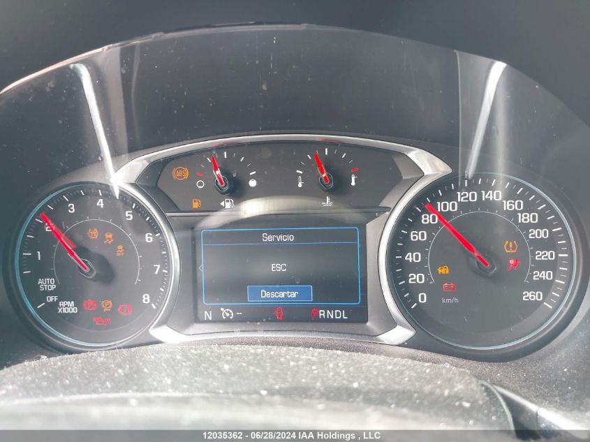 2020 Chevrolet Equinox VIN: 2GNAXUEV3L6163899 Lot: 12035362