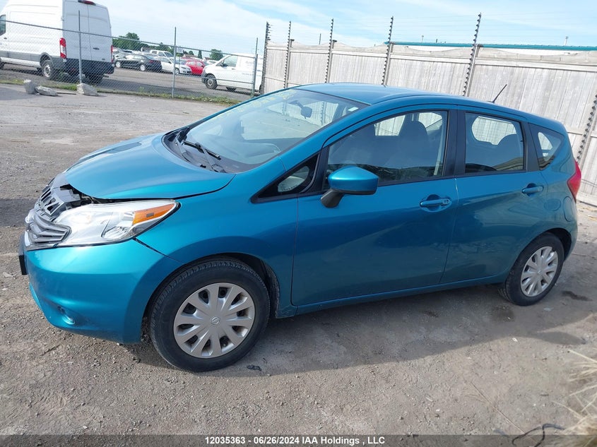 2016 Nissan Versa Note VIN: 3N1CE2CP4GL385887 Lot: 12035363