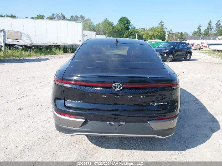 2023 Toyota Crown Platinum VIN: JTDAFAAF4P3000717 Lot: 12035372
