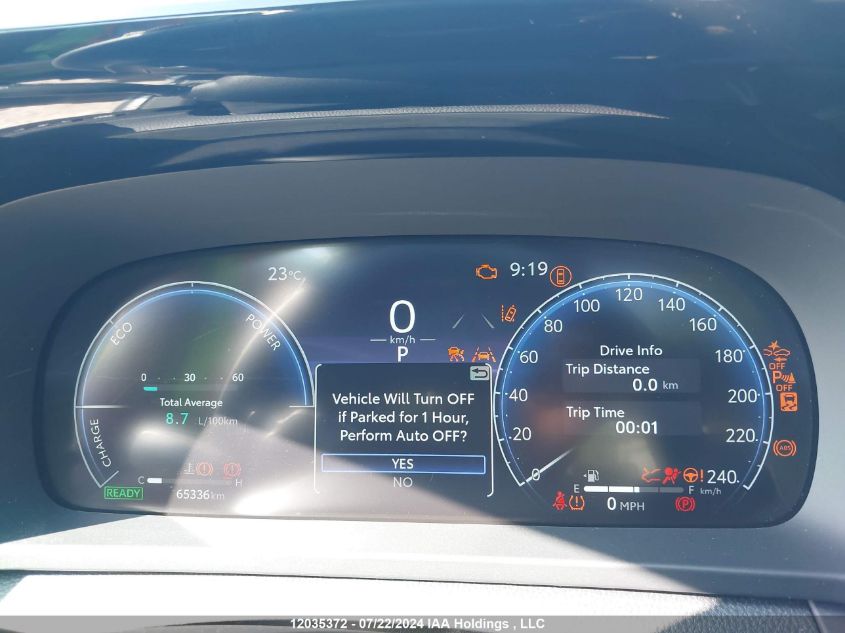 2023 Toyota Crown Platinum VIN: JTDAFAAF4P3000717 Lot: 12035372