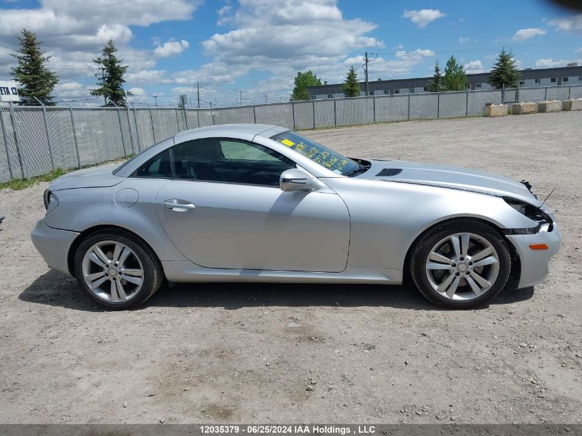 2009 Mercedes-Benz Slk-Class VIN: WDBWK58F19F208665 Lot: 12035379