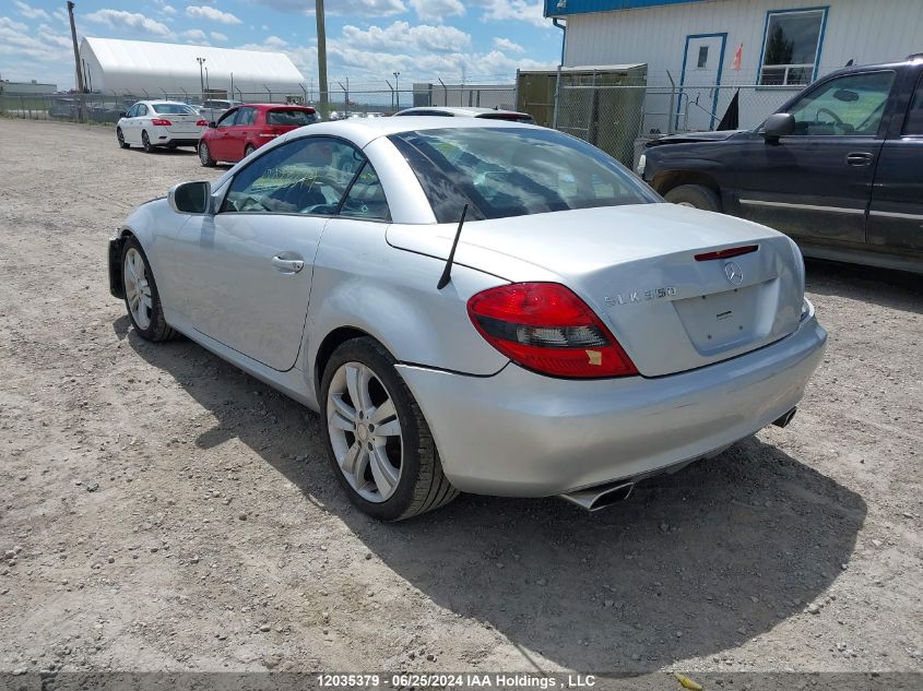 2009 Mercedes-Benz Slk-Class VIN: WDBWK58F19F208665 Lot: 12035379