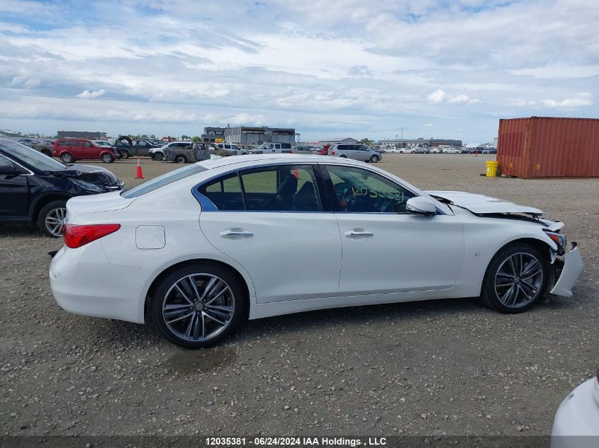 2015 Infiniti Q50 VIN: JN1BV7AR7FM404465 Lot: 12035381