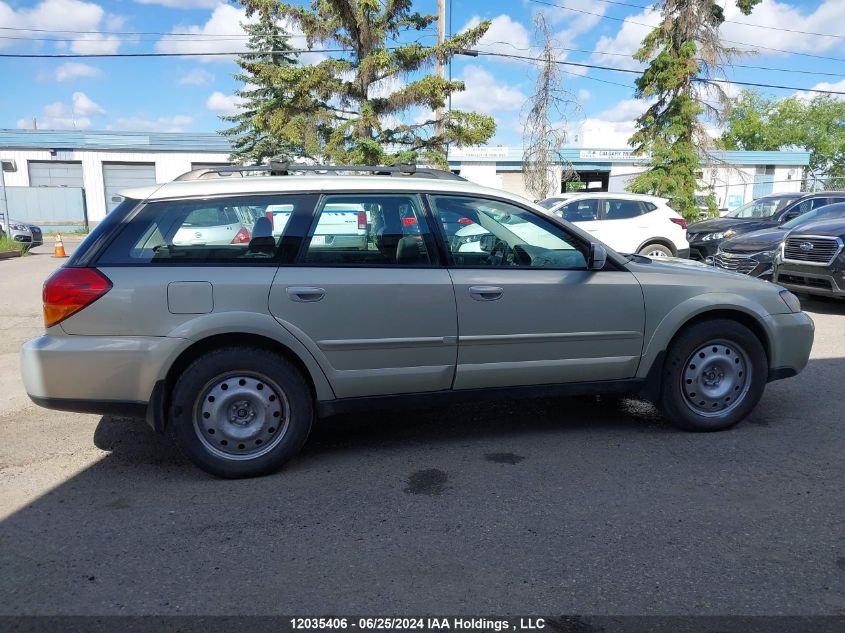2005 Subaru Legacy Outback 2.5 Xt Limited VIN: 4S4BP67C954322865 Lot: 12035406