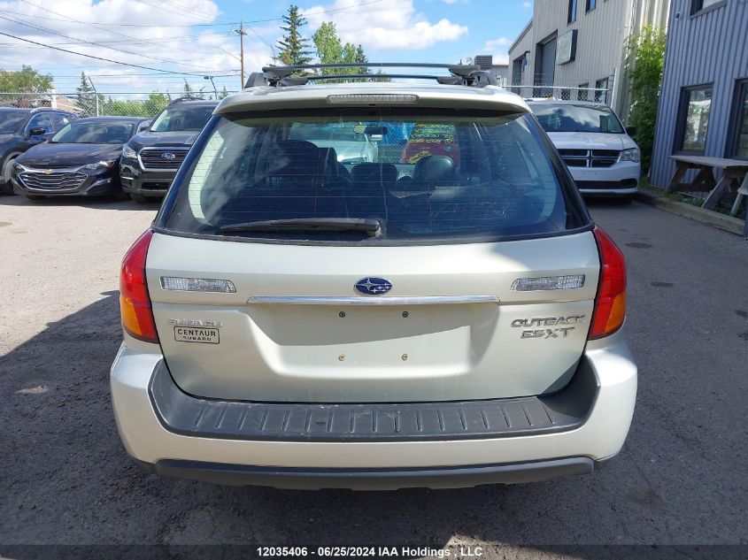 2005 Subaru Legacy Outback 2.5 Xt Limited VIN: 4S4BP67C954322865 Lot: 12035406