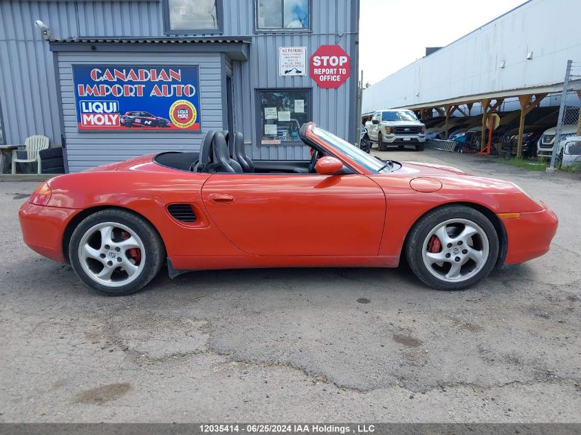 2001 Porsche Boxster S VIN: WP0CB29871U662342 Lot: 12035414