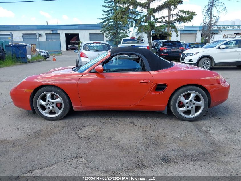 2001 Porsche Boxster S VIN: WP0CB29871U662342 Lot: 12035414