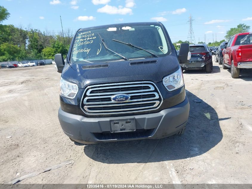 2017 Ford Transit T-150 VIN: 1FTYE1ZM2HKB36503 Lot: 12035416