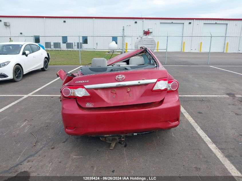 2012 Toyota Corolla Le VIN: 2T1BU4EE5CC796327 Lot: 12035424