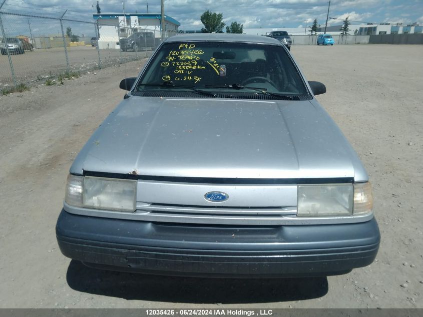 1994 Ford Tempo Gl VIN: 1FABP36X1RK222029 Lot: 12035426