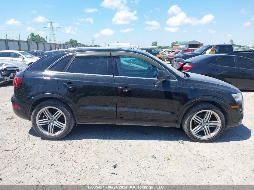 2015 Audi Q3 VIN: WA1BFEFSXFR003712 Lot: 12035427