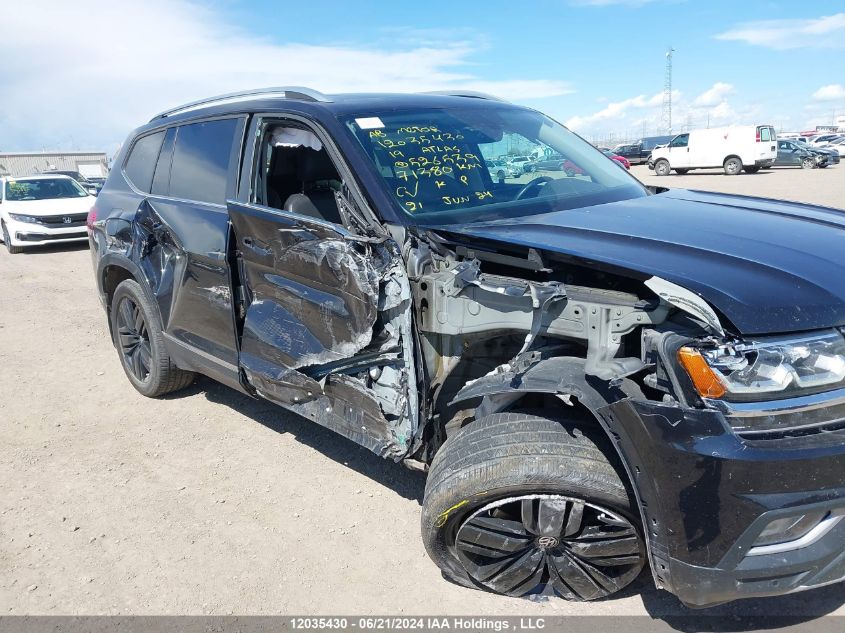 2019 Volkswagen Atlas VIN: 1V2MR2CA2KC526539 Lot: 12035430