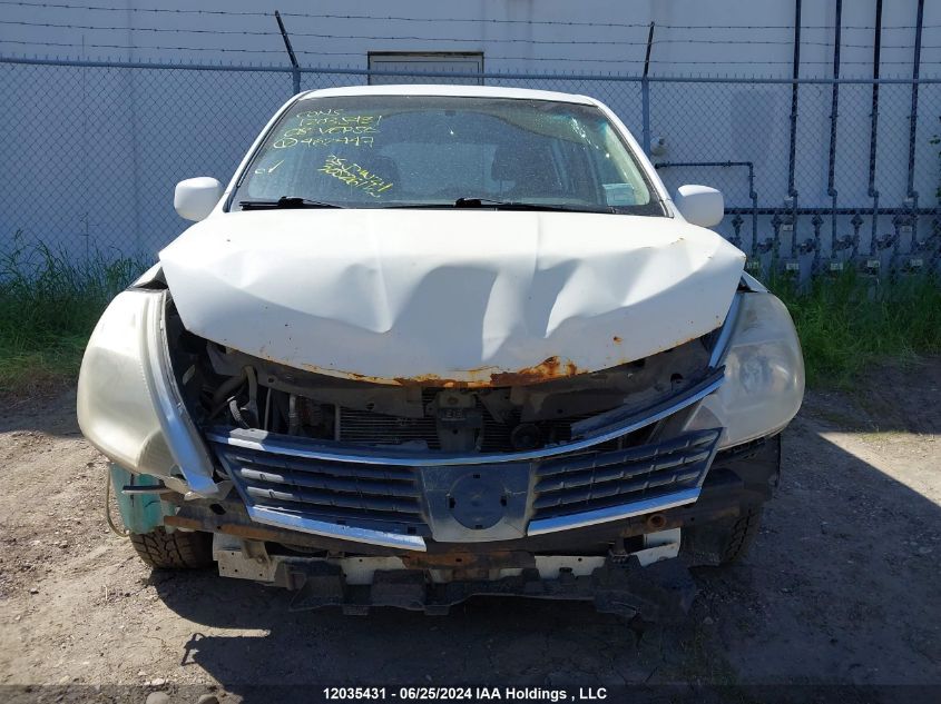 2008 Nissan Versa S/Sl VIN: 3N1BC13E68L462447 Lot: 12035431