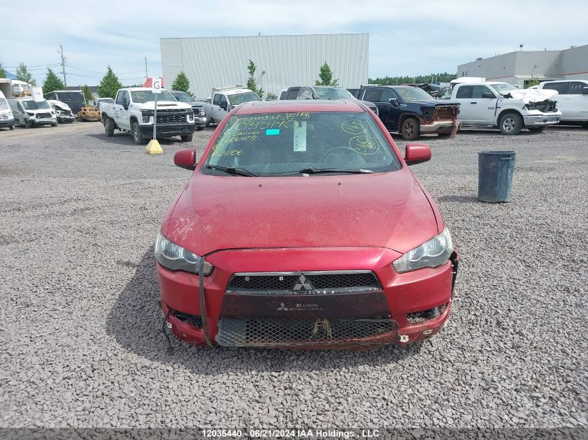2008 Mitsubishi Lancer Es VIN: JA3AU26U38U606409 Lot: 12035440