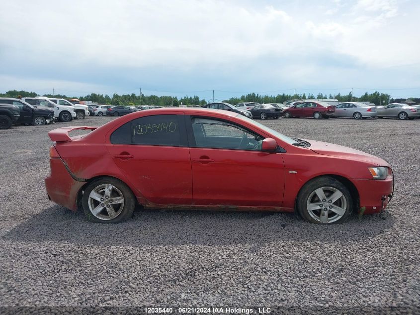 2008 Mitsubishi Lancer Es VIN: JA3AU26U38U606409 Lot: 12035440