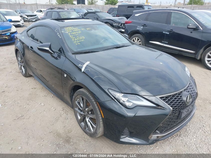2021 Lexus Rc 350 VIN: JTHSZ5DC8M5010900 Lot: 12035444