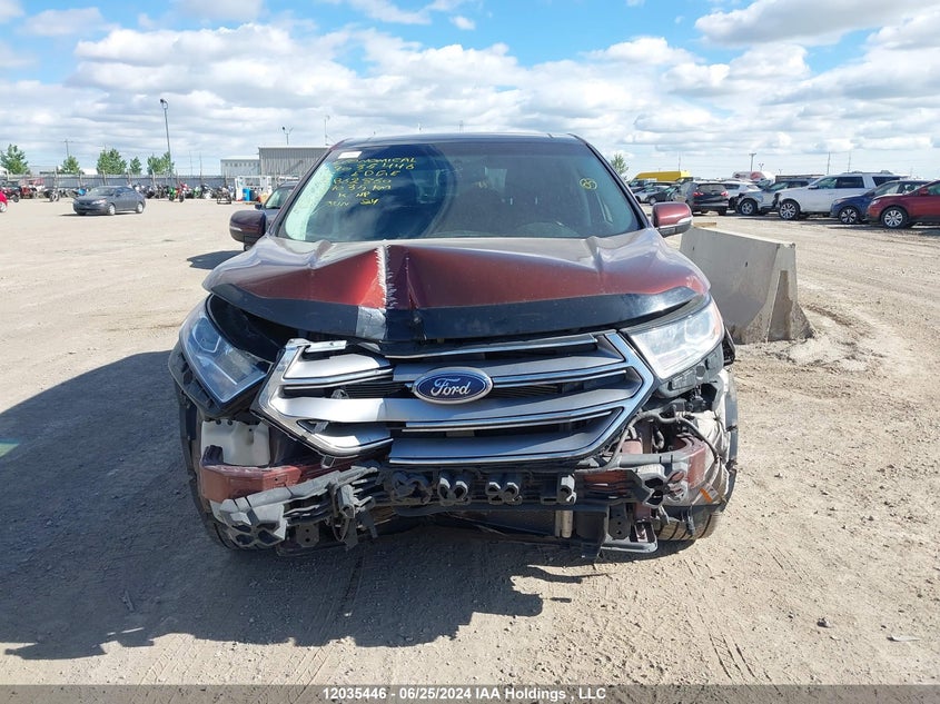 2015 Ford Edge Sel VIN: 2FMTK4J85FBB62860 Lot: 12035446