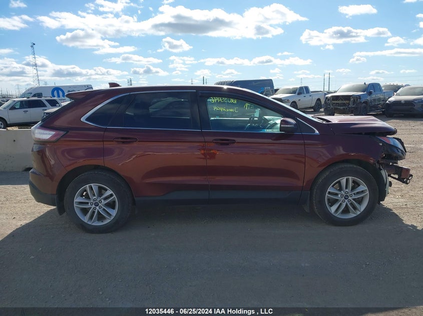 2015 Ford Edge Sel VIN: 2FMTK4J85FBB62860 Lot: 12035446
