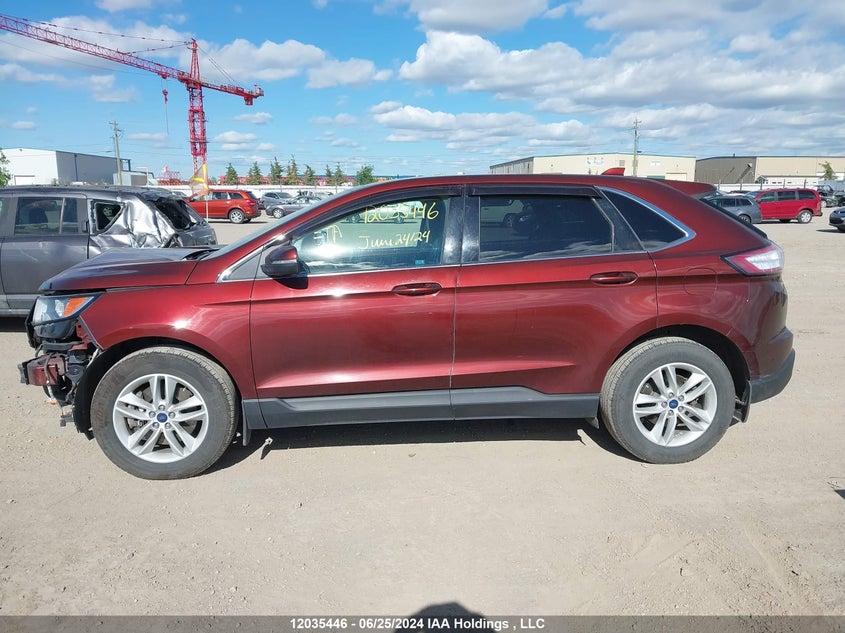 2015 Ford Edge Sel VIN: 2FMTK4J85FBB62860 Lot: 12035446