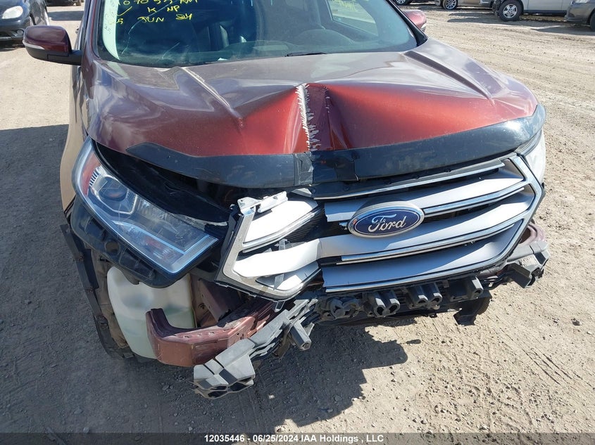2015 Ford Edge Sel VIN: 2FMTK4J85FBB62860 Lot: 12035446