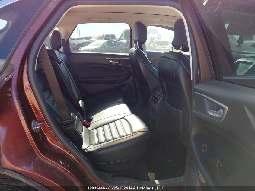 2015 Ford Edge Sel VIN: 2FMTK4J85FBB62860 Lot: 12035446