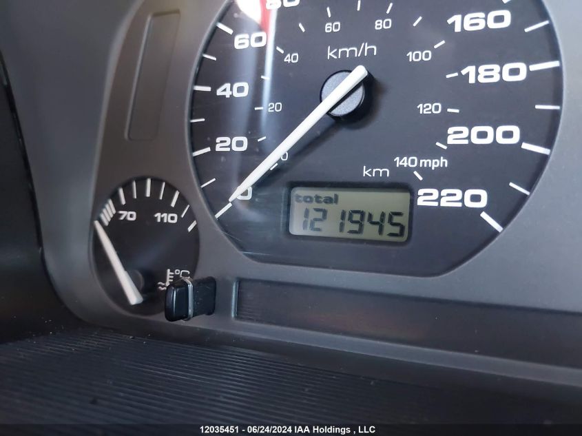 1997 Volkswagen Jetta Gls VIN: 3VWSL81H9VM050318 Lot: 12035451