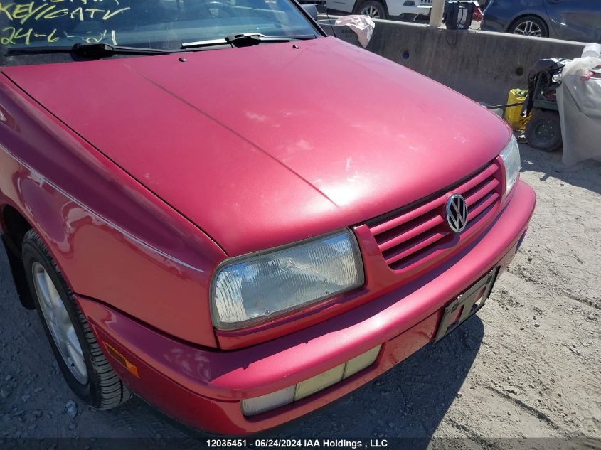 1997 Volkswagen Jetta Gls VIN: 3VWSL81H9VM050318 Lot: 12035451