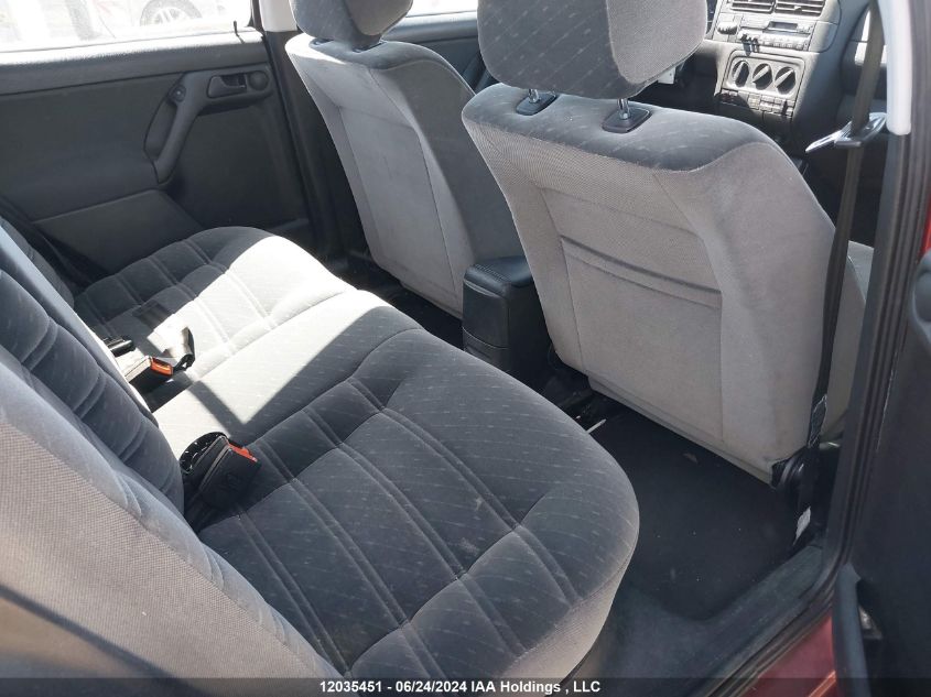 1997 Volkswagen Jetta Gls VIN: 3VWSL81H9VM050318 Lot: 12035451