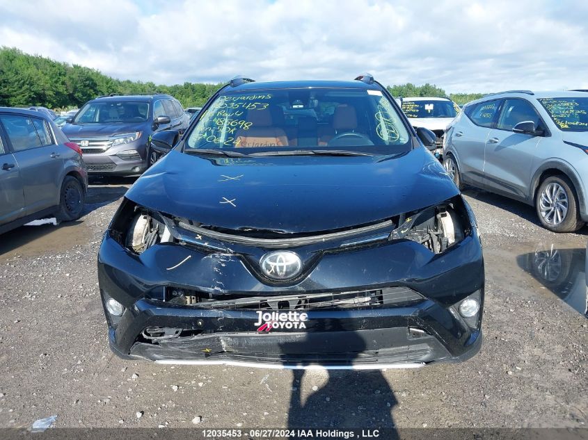 2016 Toyota Rav4 Limited VIN: 2T3DFREV3GW485698 Lot: 12035453